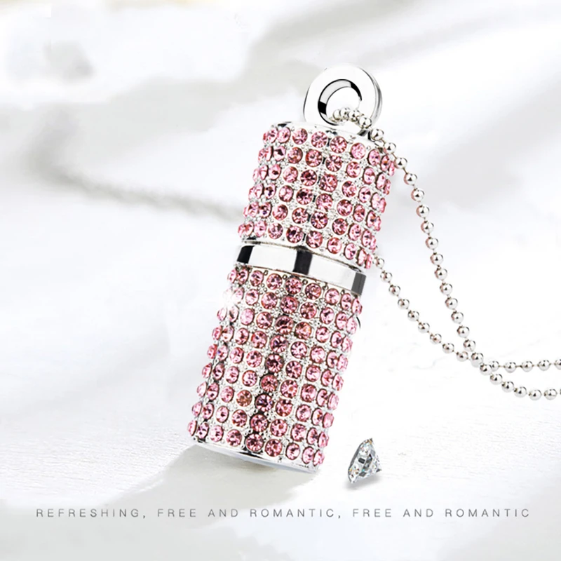 Newest Pendrive Usb Flash Drive U disk Pen drive 32GB 16GB 8GB 4GB Diamond Crystal Necklace Memory stick flash card Girl Gift