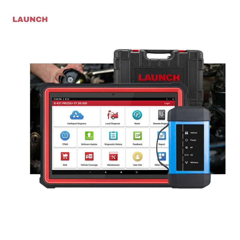 Launch x431 pro3s + hdiii 12 В автомобили/24 грузовик диагностический сканер для запуска грузовика инструмент сканирования 99% покрытия