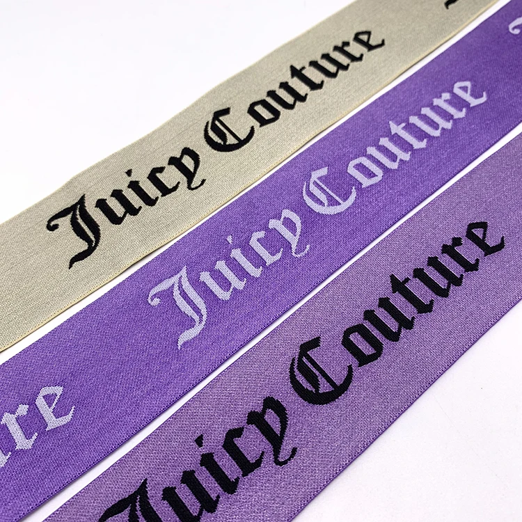 Высококачественная нейлоновая жаккардовая плетеная тесьма, эластичная тесьма