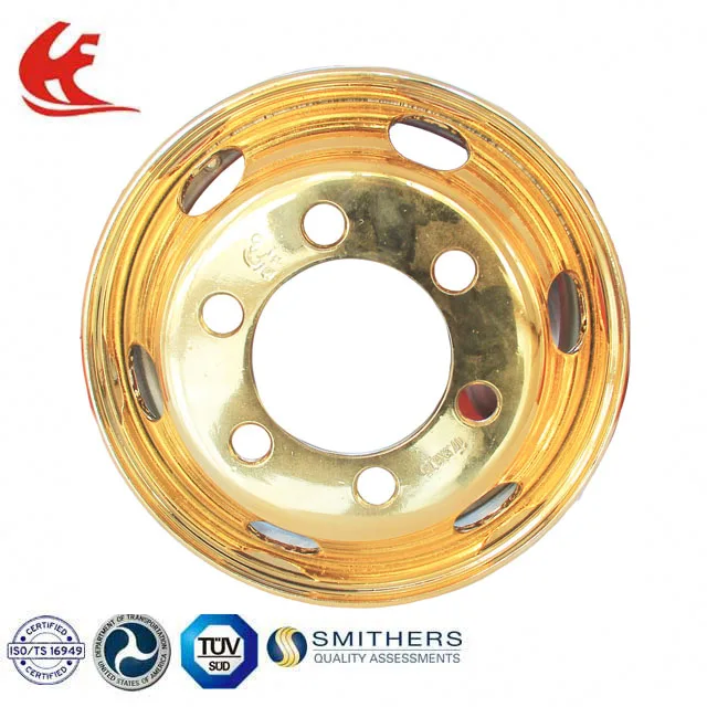 Heavy truck wheels supply 17.5x6.75 Customised Steel Wheel Rim