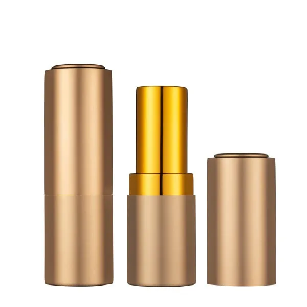 HUIHO High Quality 12.1mm Round DIY Empty Makeup Cosmetics Package Mini Aluminum Lipstick Tube