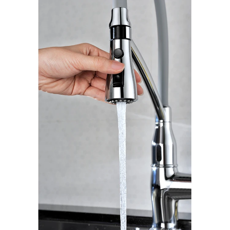 Best Selling Pull faucet  Two Function Water Outlet Sensor Brass Flexible Faucet Kitchen