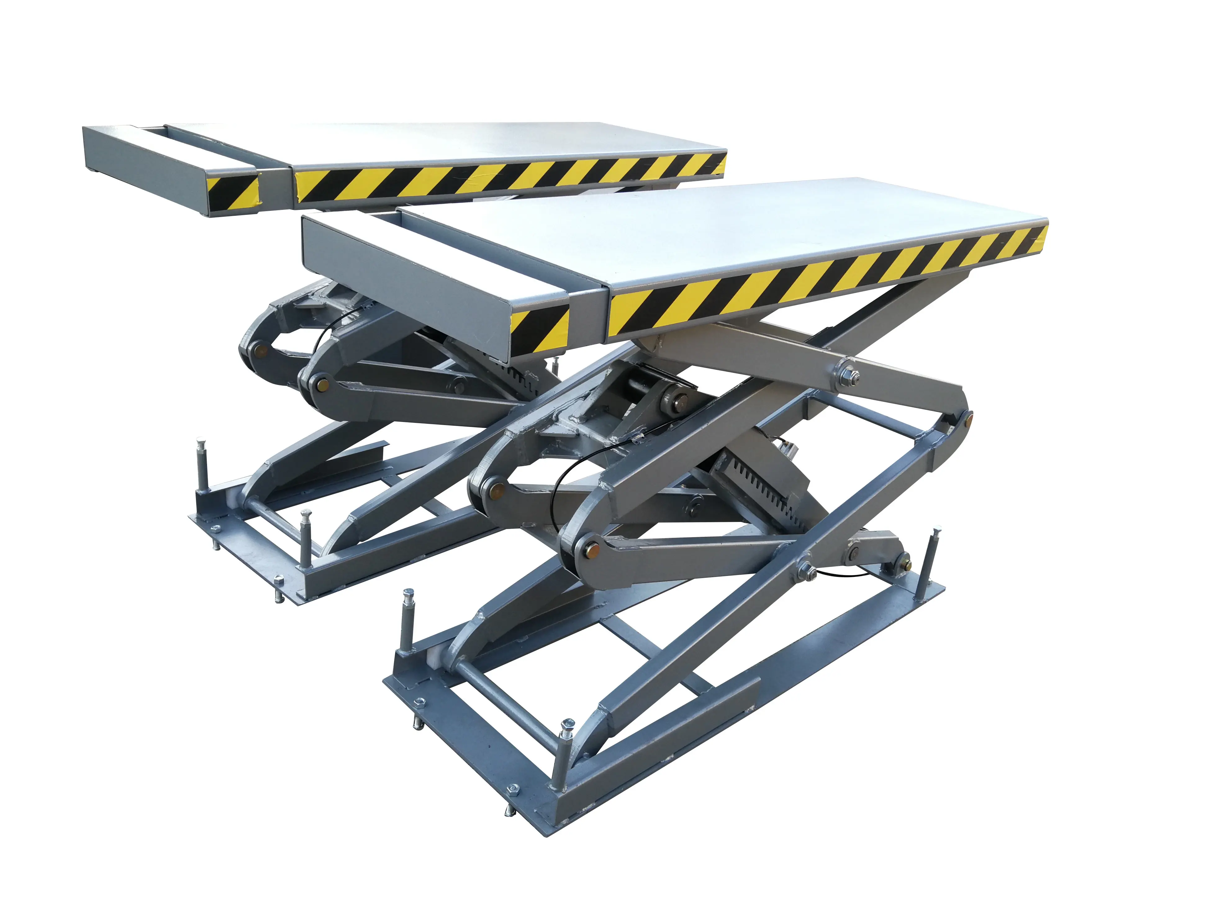 New Scissor Hydraulic Garage Car Lift/ On Ground Auto Lifter/scissor Lifting Elevator