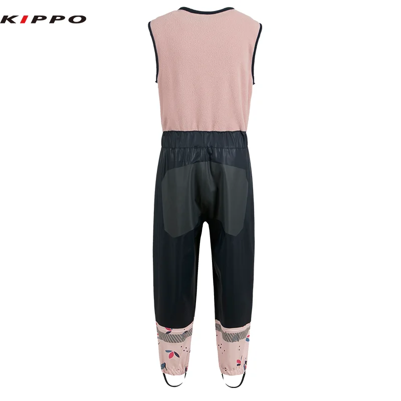 Custom  kids rain jacket and bip pants  for boys and girls children raincoat suit waterproof jacket 2