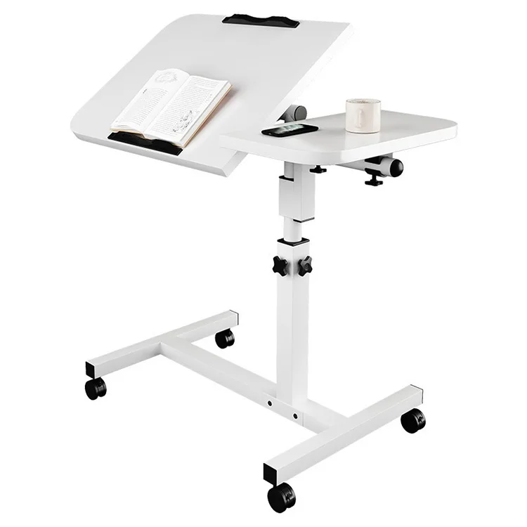 Simple and convenient note computer desk can be moved can be lifted and adjusted on the bedside lazy artifact