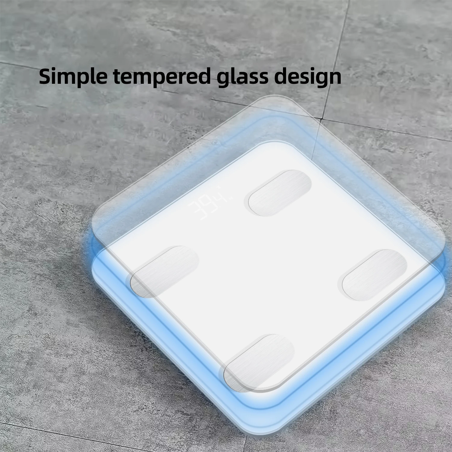 Smart Scale BT Link Body Weighing Scale App-compatible Electronic Intelligent Weight Loss Body Fat Scale