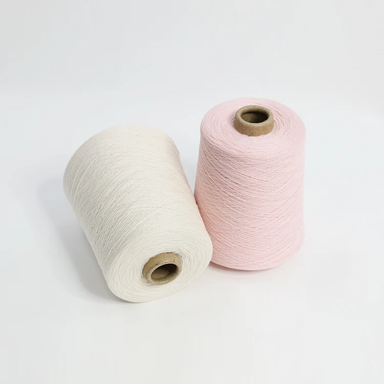 Прямая поставка с завода, хорошее качество, 100% кашемировая окрашенная пряжа, цветная пряжа для ручного вязания, 2 слоя