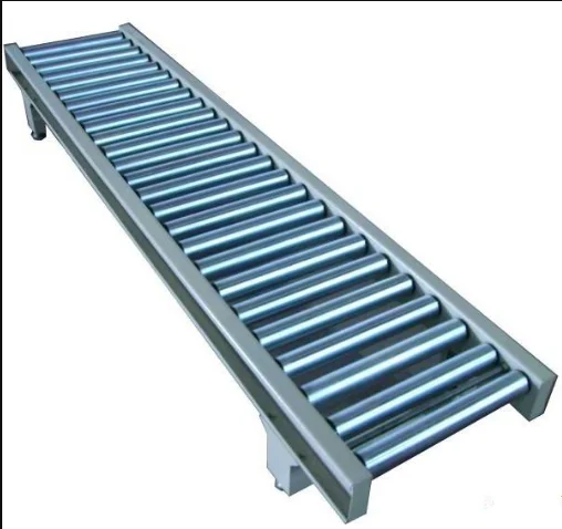 Powered conveyor roller assembly line