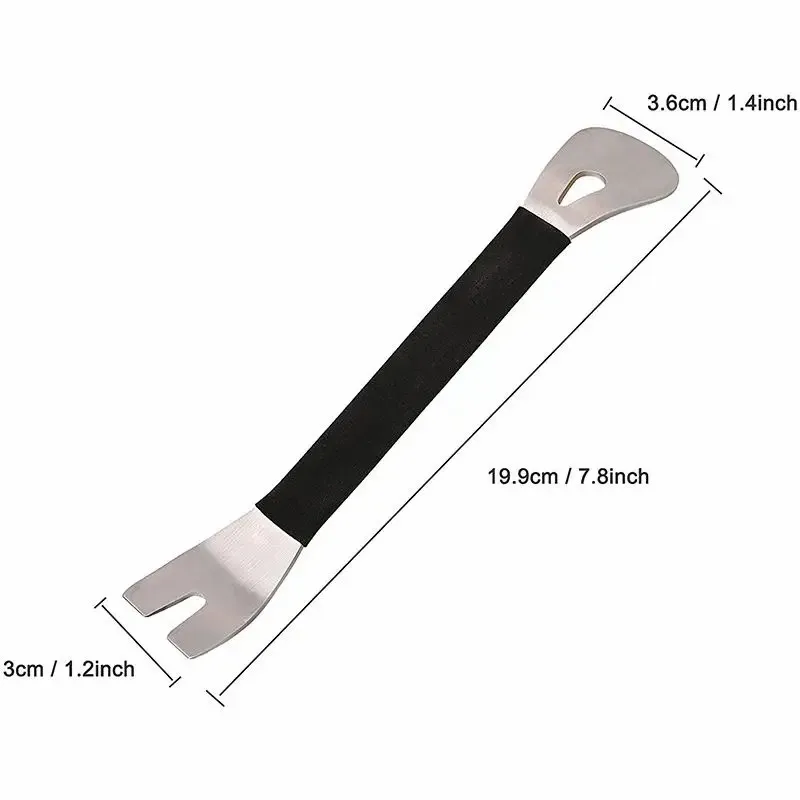 Car Trim Removal Tool Car Audio Door Disassembly Metal Steel Pry Plate Professional Pry Plate Conversion Installation Tools