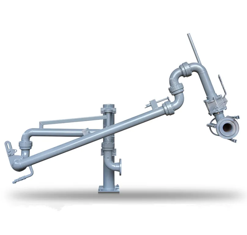 Environmental protection and safety Land truck/train carbon steel loading arms with swivel joint bracing balance system for fuel
