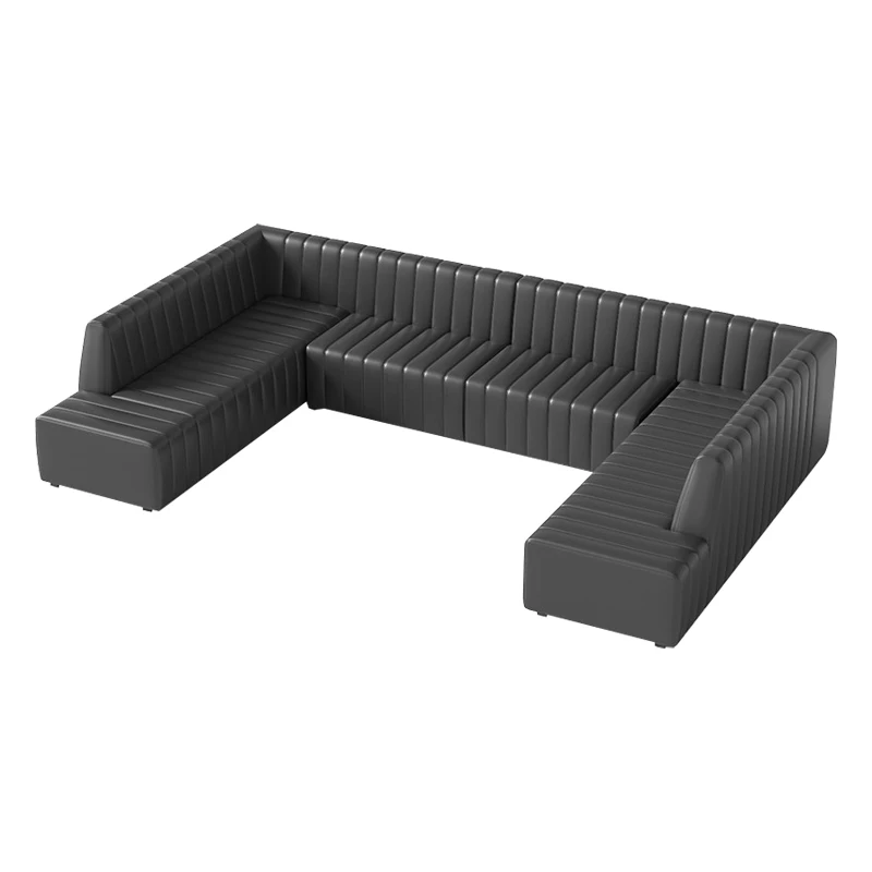 Customized KTV sofa bar nightclub leisure box against the wall corner sofa special card seat coffee table combination