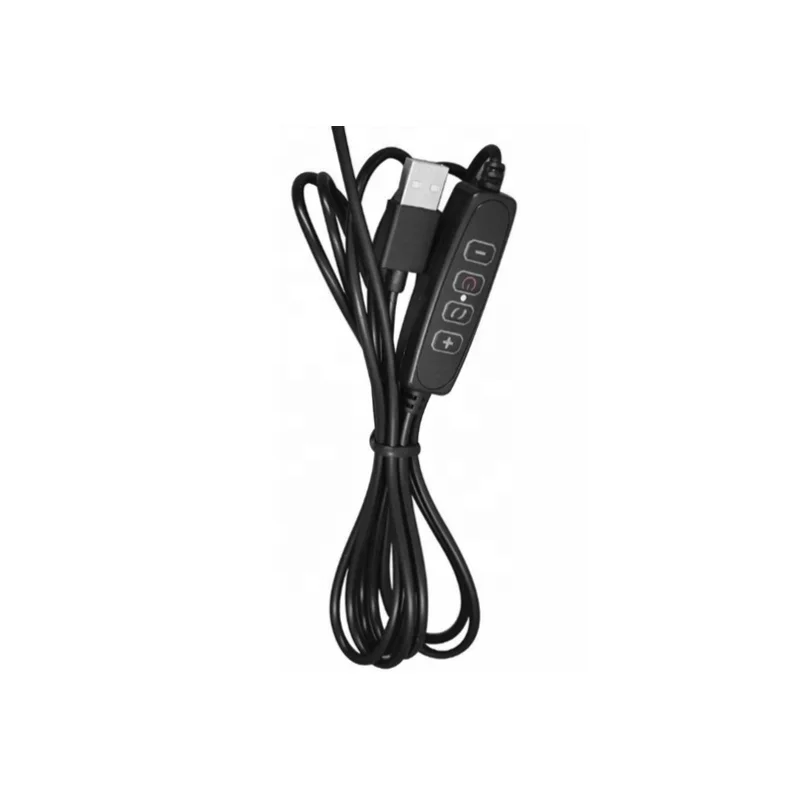 5 в постоянного тока светодиодный диммер Usb-порт линия питания затемнение подходящий к цвету удлинитель живой свет