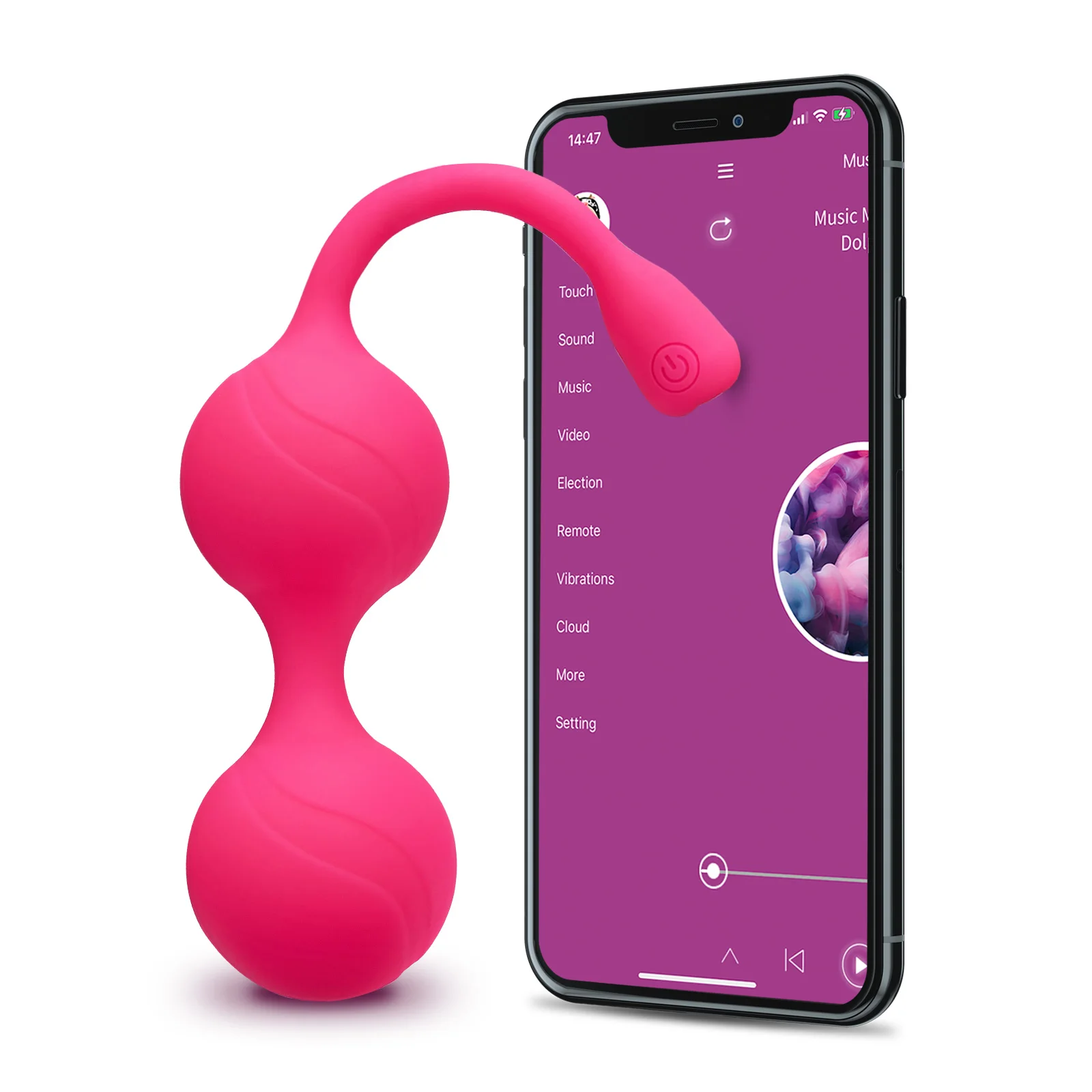 World best selling products mobile controlled vibrator sex product orgasm kegel balls