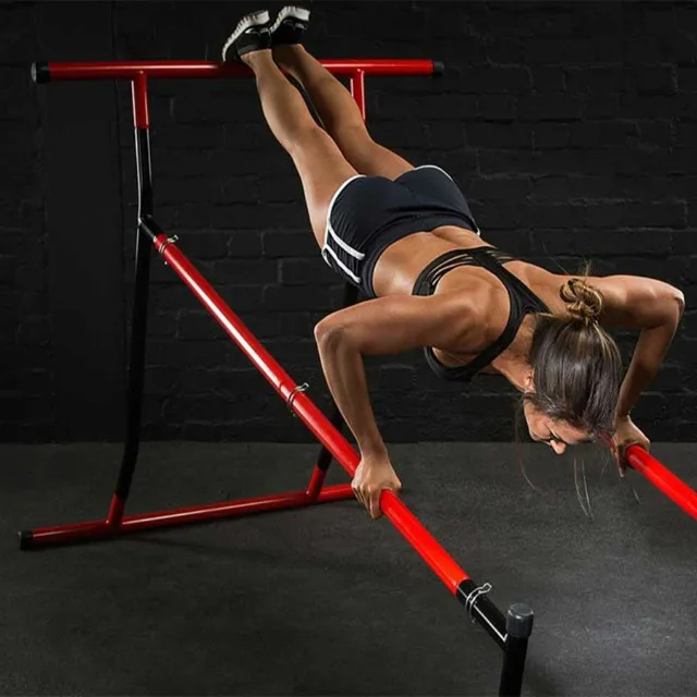 Gym Bar Station Outdoor Fitness Equipment Pull up Stand Bars with Storage Bag