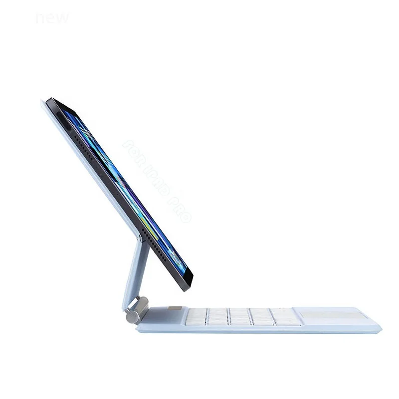 2022 new design Portable Smart Floating Wireless Magnetic Magic Keyboard Case for ipad pro 11 inch