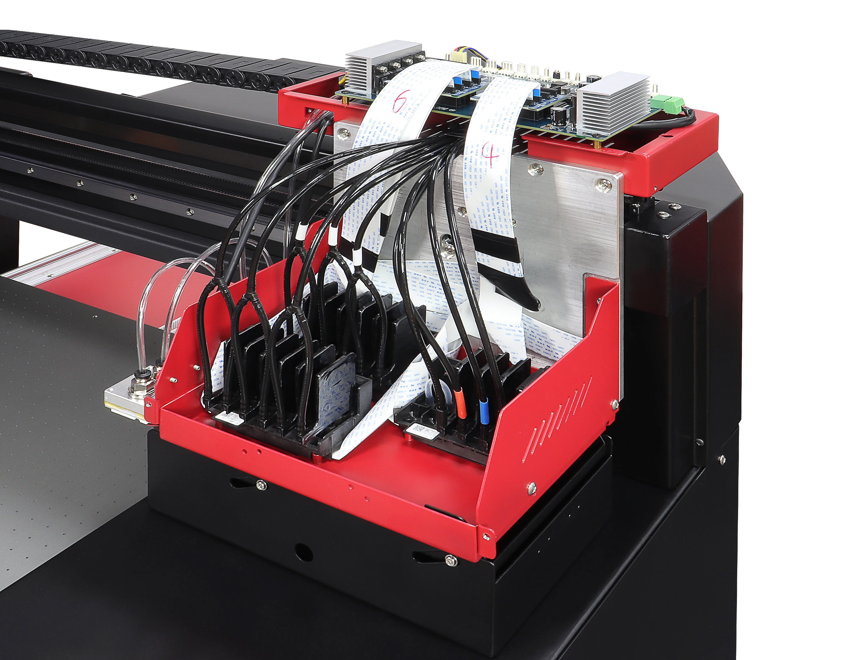 60*90cm XP600 Print head UV Flatbed Desktop Sticker Printer For Acrylic Ceramic Stone Golf Ball Bottle Pen Carton inkjet printer