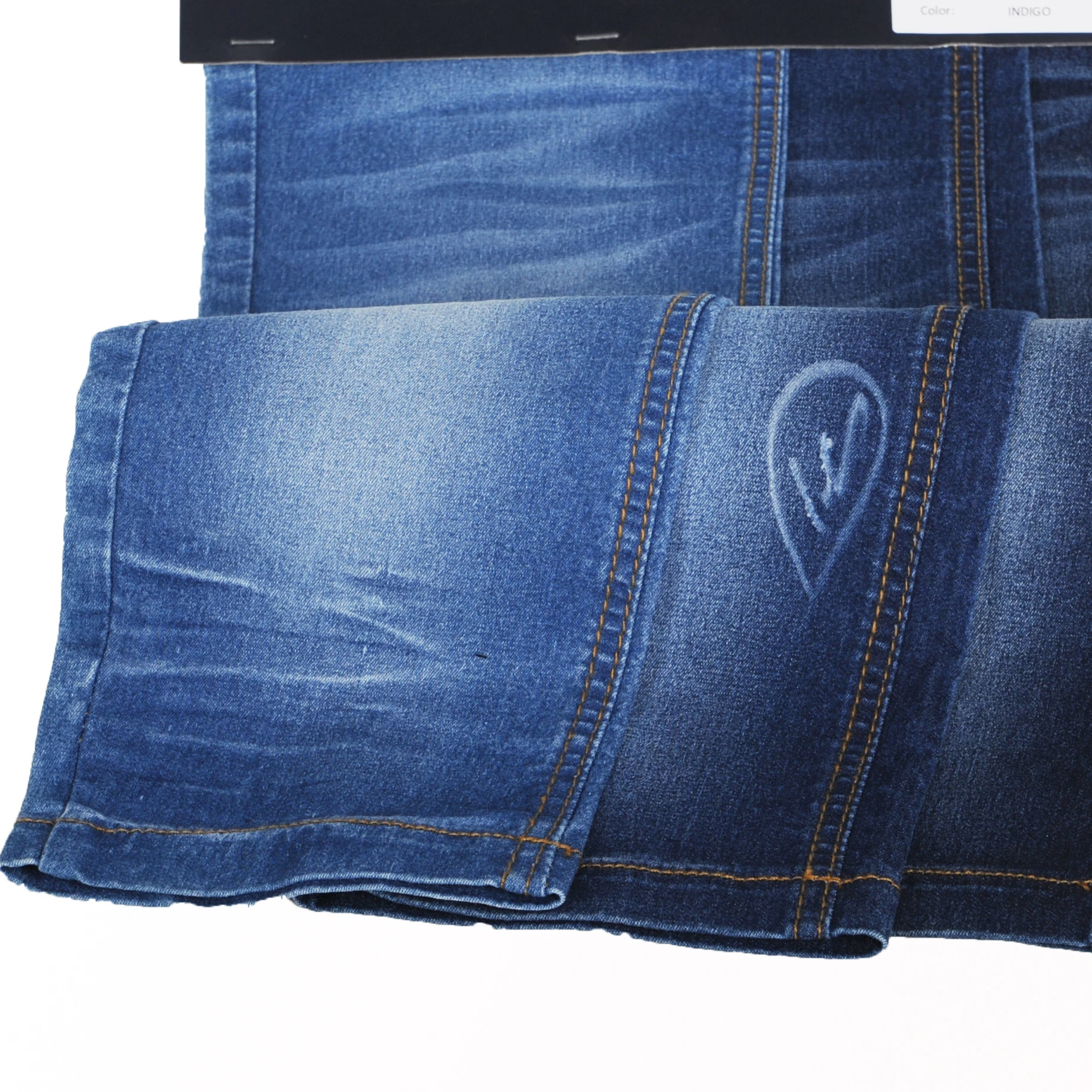 
Factory Wholesale stretch fabric dark blue denim fabric 