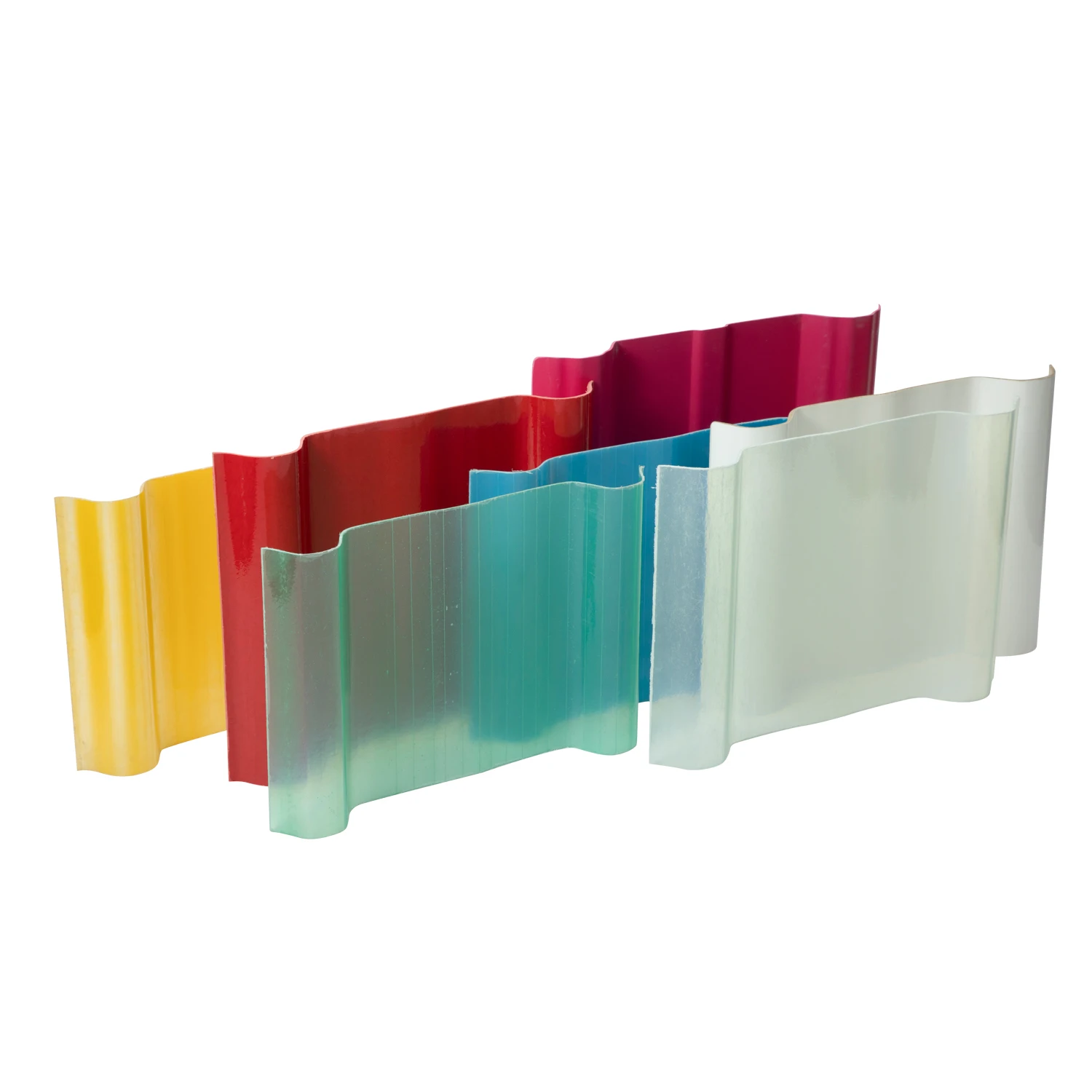 GRP FRP Corrugated Roofing Panel Fiberglass Plastic Sandwich Sheet For Greenhouse And Farmhouse