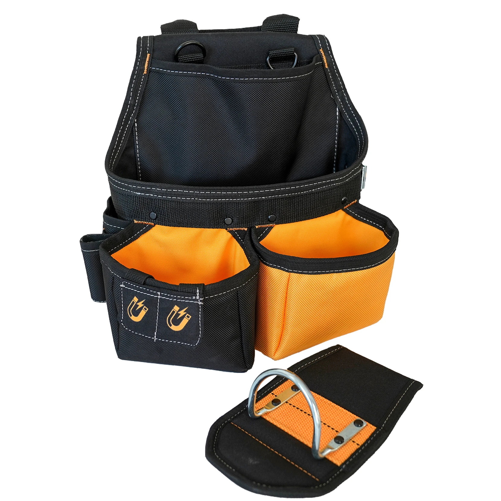 1680D Polyester carpenter tool belt with suspenders Professional Heavy Duty Tool Belt with Adjustable Suspenders