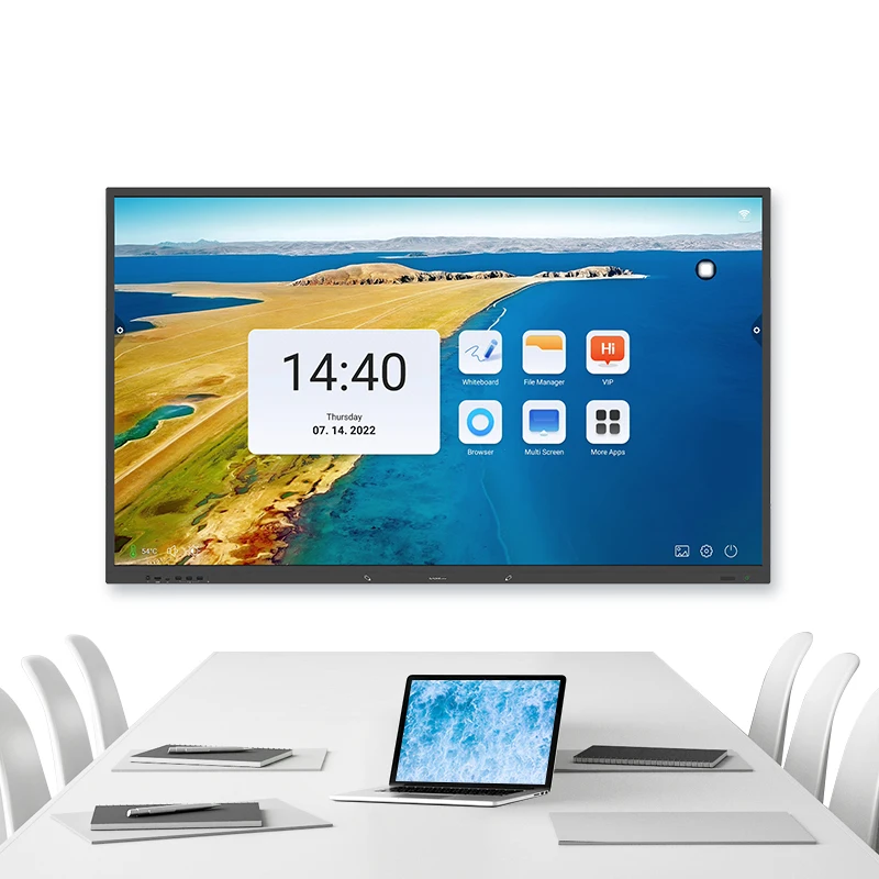 GAOKEview режим D3 серия 4K монитор 65 75 86 98 дюймов интерактивная доска смарт-доска интерактивный сенсорный экран для встреч