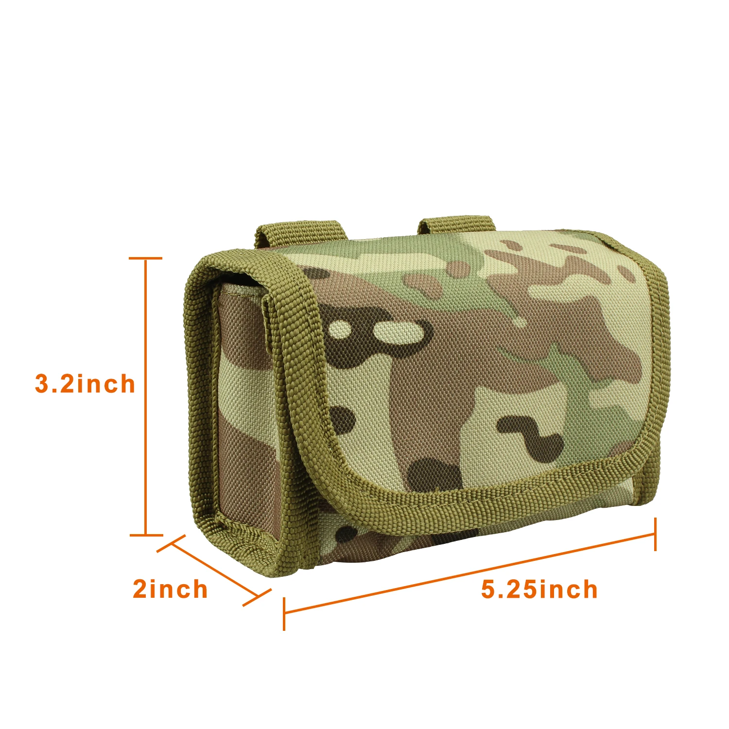 
Military Ammo Pouch Shotgun Cartridge Bag Shell Holder For 12ga 12 Gauge 20ga 10 Round 20 Gauge 