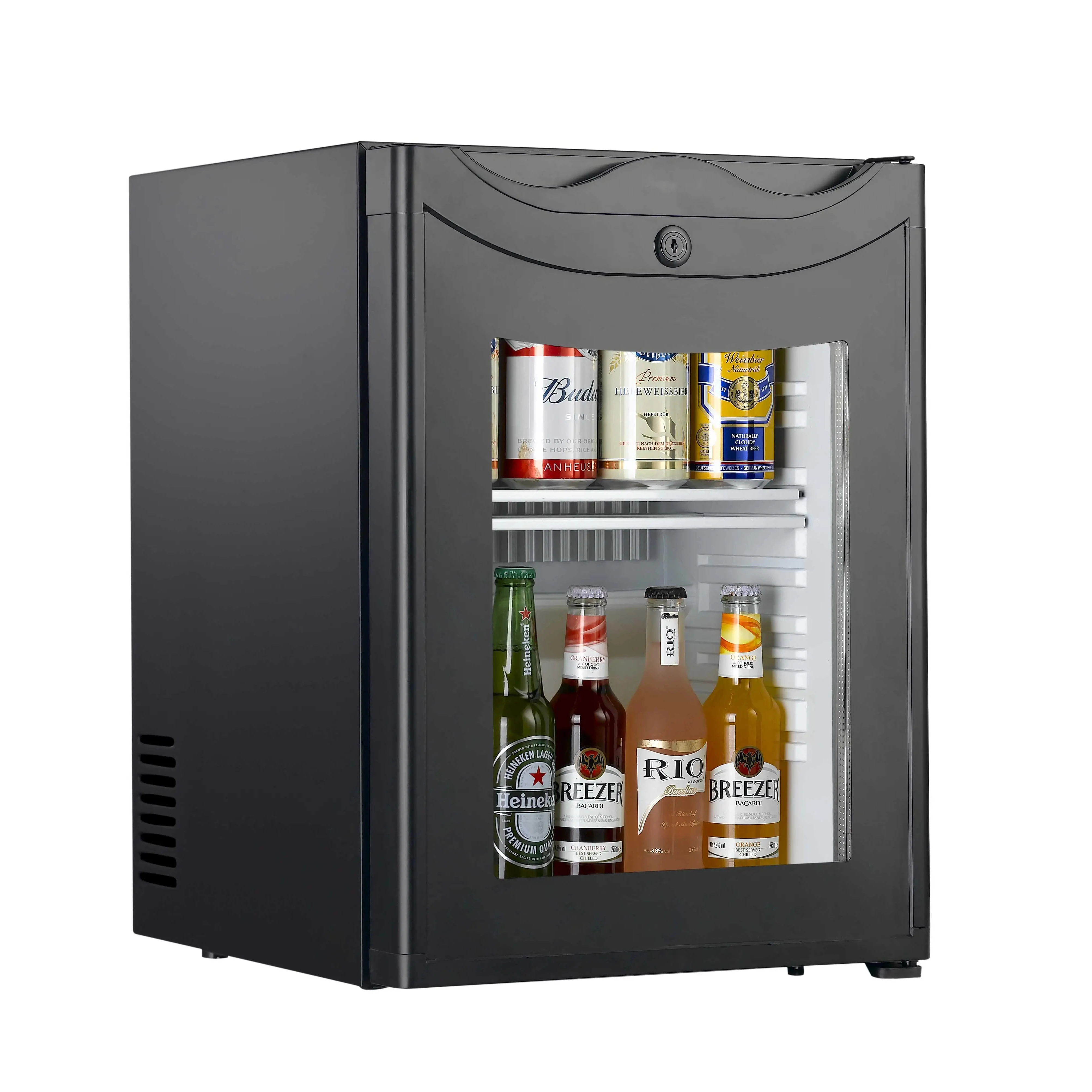 40L Parago Hotel absorption minibar fridge Mini bar glass door fridge For Hotel Home