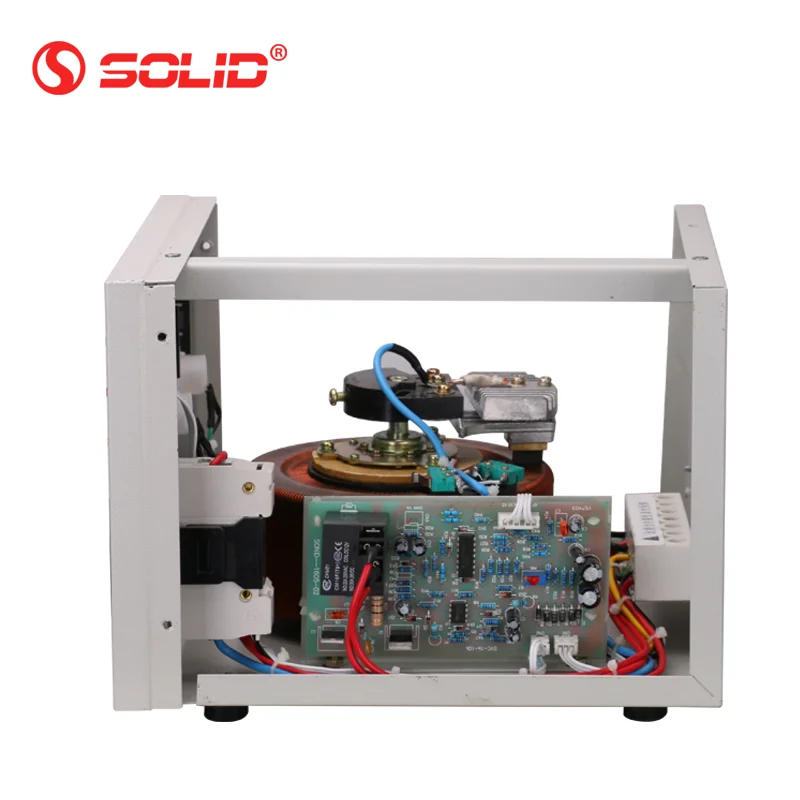 SOLID SVC TND-2000VA 2KVA Single Phase 220V Automatic Servo Motor Controle Voltage Regulator Stabilizer 2000W