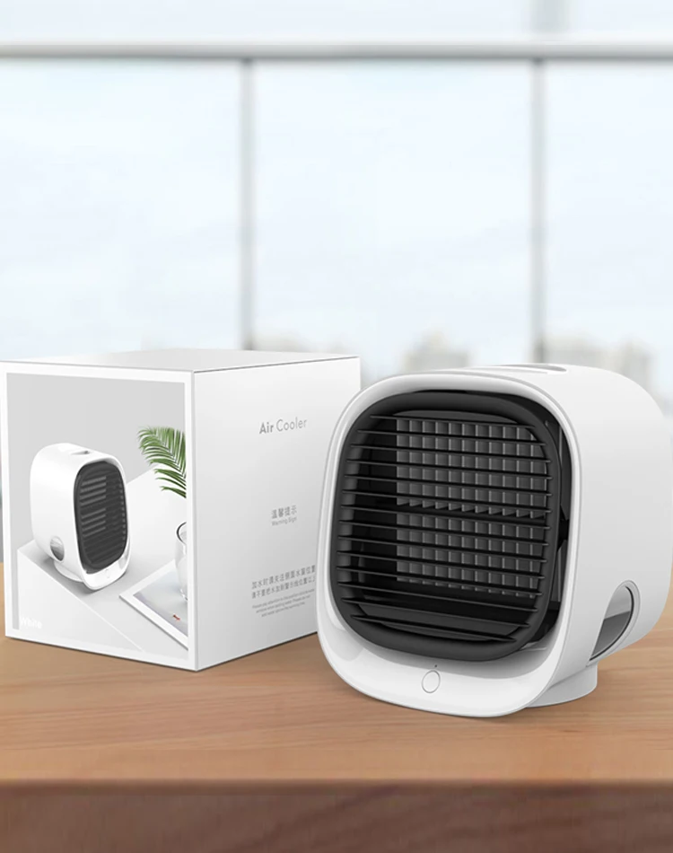 2021 Amazon Top Selling Ice Cooler Water Fan Portable Table Mini Fan Air Cooler  Air Conditioner