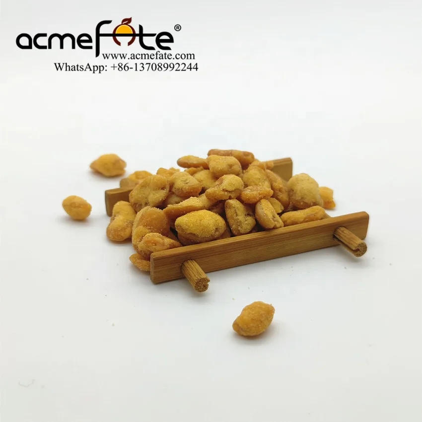 Crispy Peeled Fried Coated Broad Beans Baked Flavored Fava Beans Beans Snacks