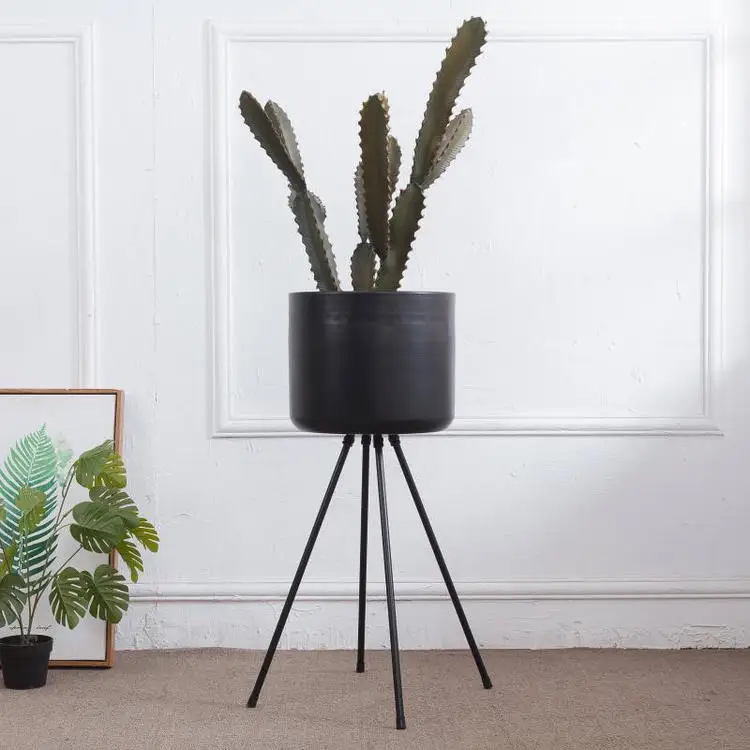 Floor Vase Living Room Balcony Interior House Decor Vase New Florero De Metal Decorativo Metal Large Gold Vase Floor Decoration