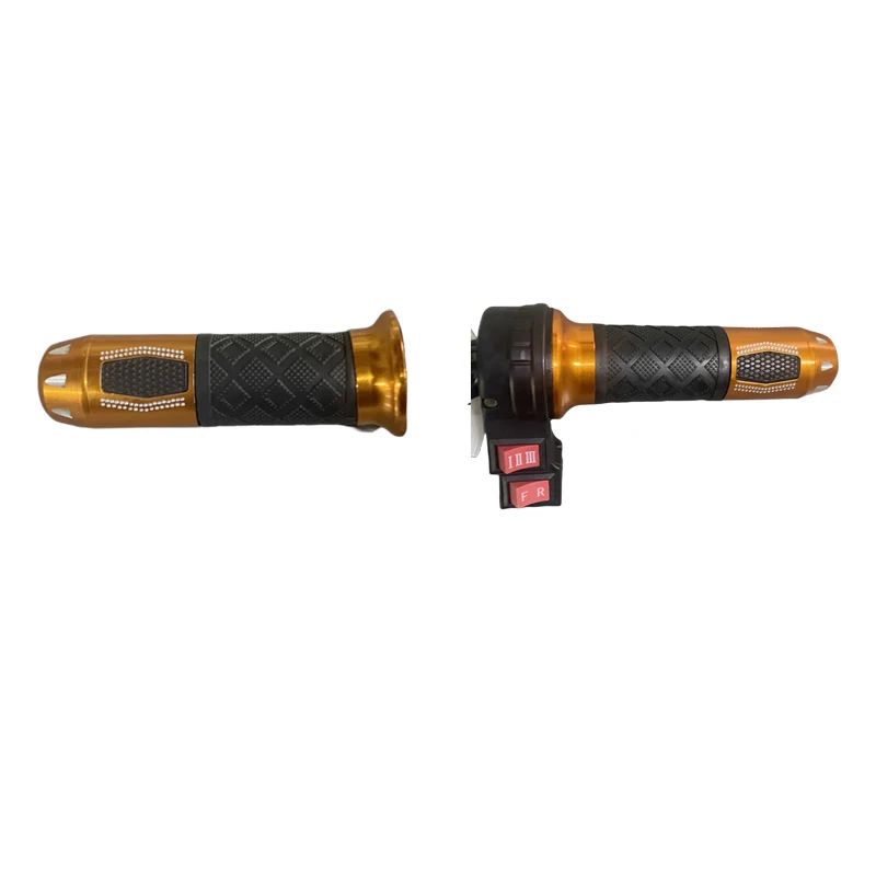 Electric Throttle High Quality Accelerator  included Universal Motorcycle Throttle Electric Handle Accelerator For E Bike