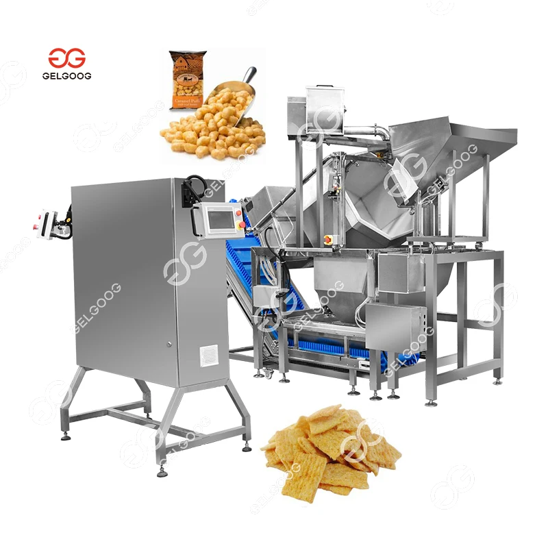 Small Drum Type Rotary Octagonal Seasoning Machine Corn Puff Spices Decagonal Flavoring Machine