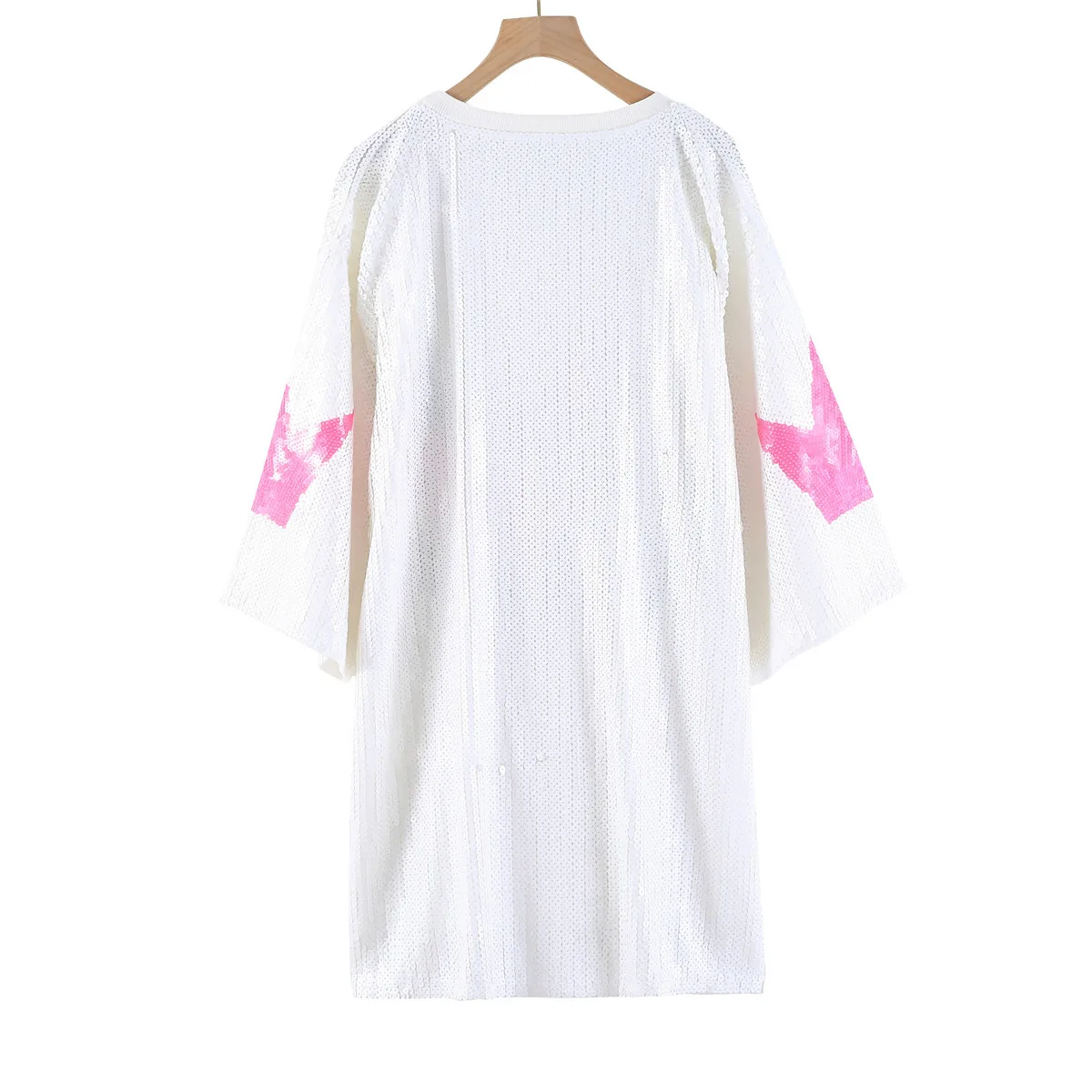 Birthday Queen Pink Heels Sequin Dress