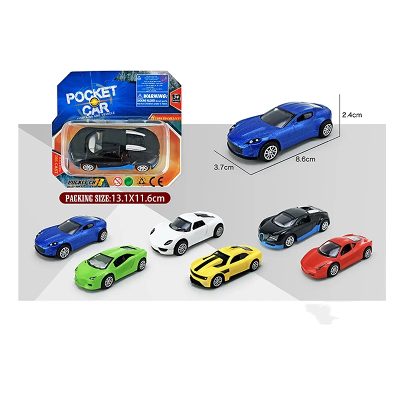 2021 Walmart Trending 6 Mixed Packs 1:55 Die Cast Car Play Vehicle for Boys 3 Years & Up