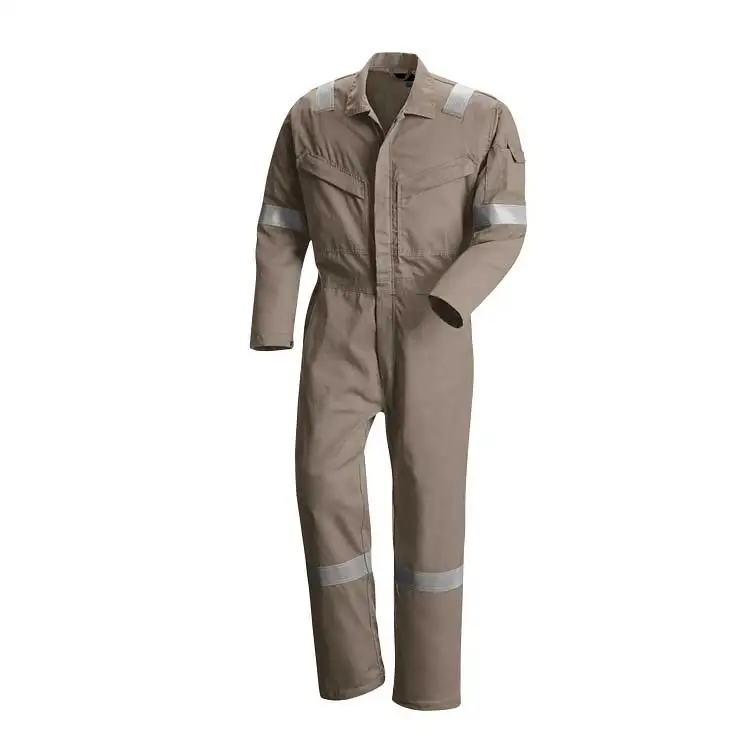 Flame Retardant and Fireproof Workwear Anti-Flame Work Suits for worker Black color Fire Protection Coveralls Safety Clothing