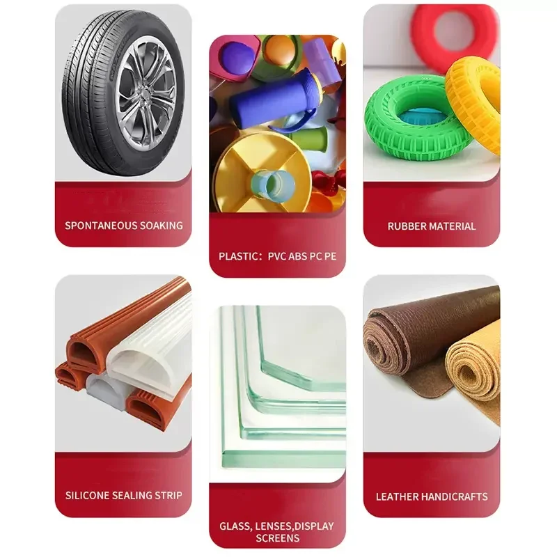 4475 Industrial Plastic Adhesive 110ML Clear Strong Glue PP ABS PVC For Silicone Sealing Strip Spontaneous Soaking Rubber Glass