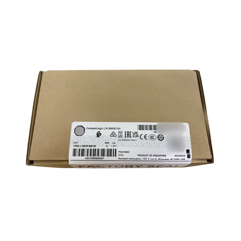 New Original 1769-L16ER-BB1B CompactLogix 5370 Ethernet Controller 384KB 24 VDC