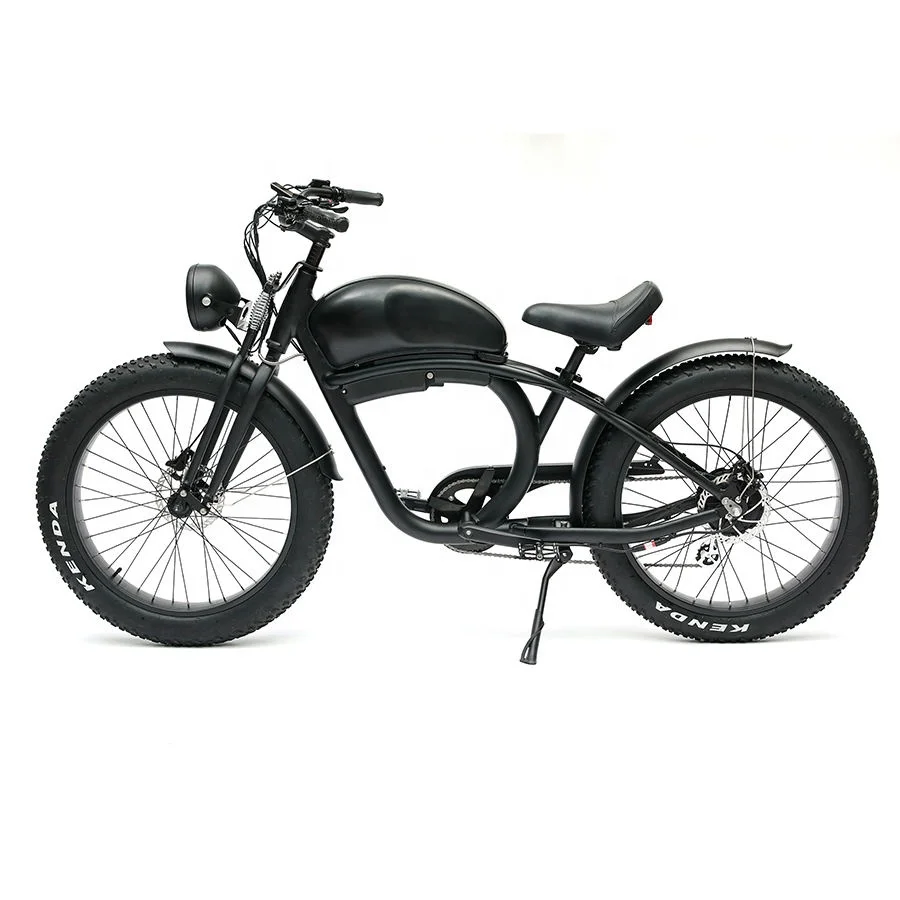 Velomove chopper винтажный задний мотор Электрический велосипед для взрослых электровелосипед 26 дюймов ретро 48 В