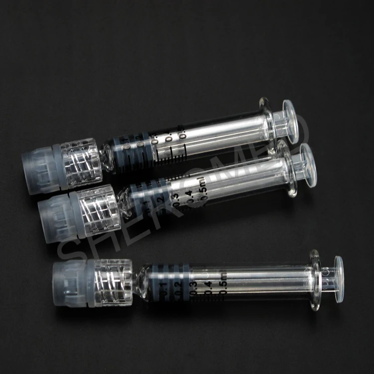 New Product Hot Selling Glass Syringe Packaging Filler Syringe