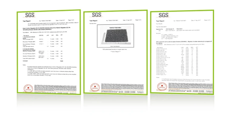 ECO friendly roll mat non backing pvc coil mat