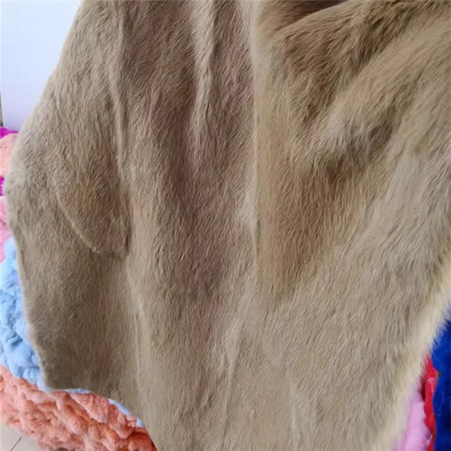 Rex Rabbit Fur Plate Chinchilla Fur Plates