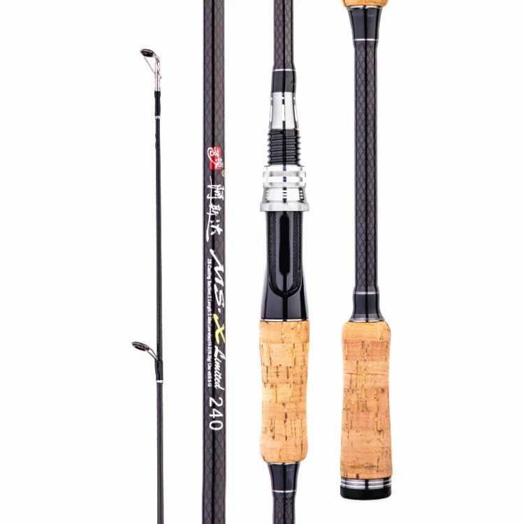 High Quality Unbreakable Sea Rock Inshore Spinning Cork Fishing Rods