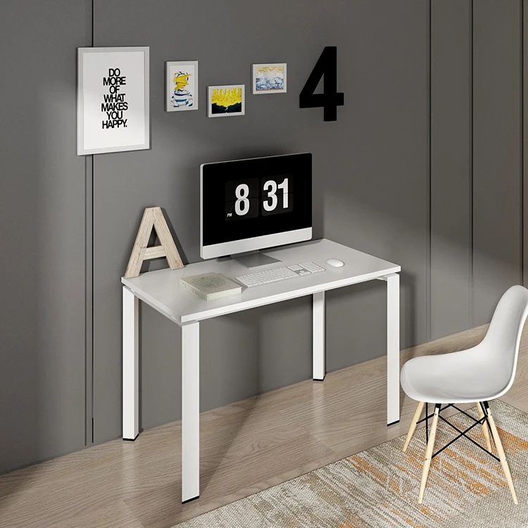 Factory Price Portable Sample Pictures of Office Tables Study Desk Computer Table Office Office Furniture Modern Wooden E1 Grade