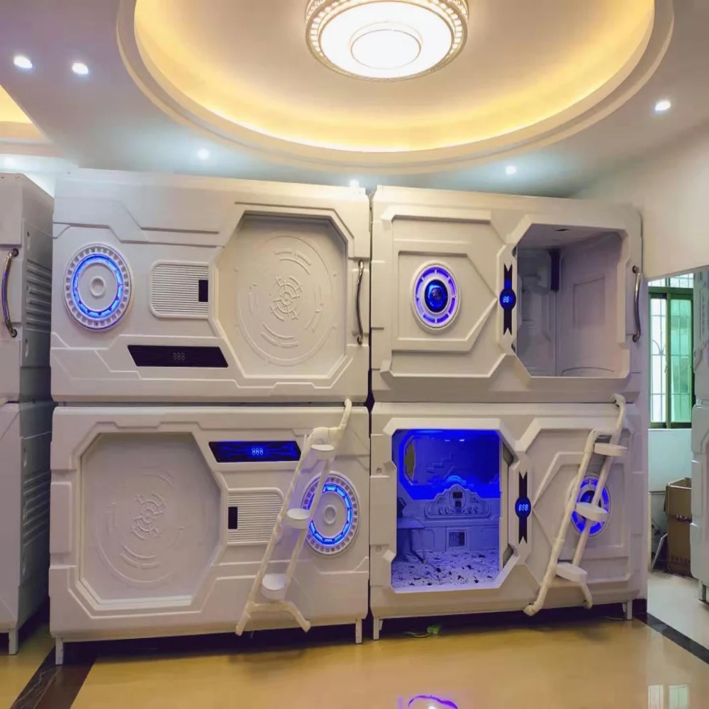 Пластиковая Капсульная гостиница/современный контейнерный дом/коробка для сна/капсула для сна