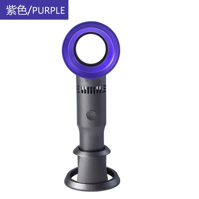 New Leafless Mini Fan Creative Handheld Portable USB Charging Gift Fan Handheld Fan