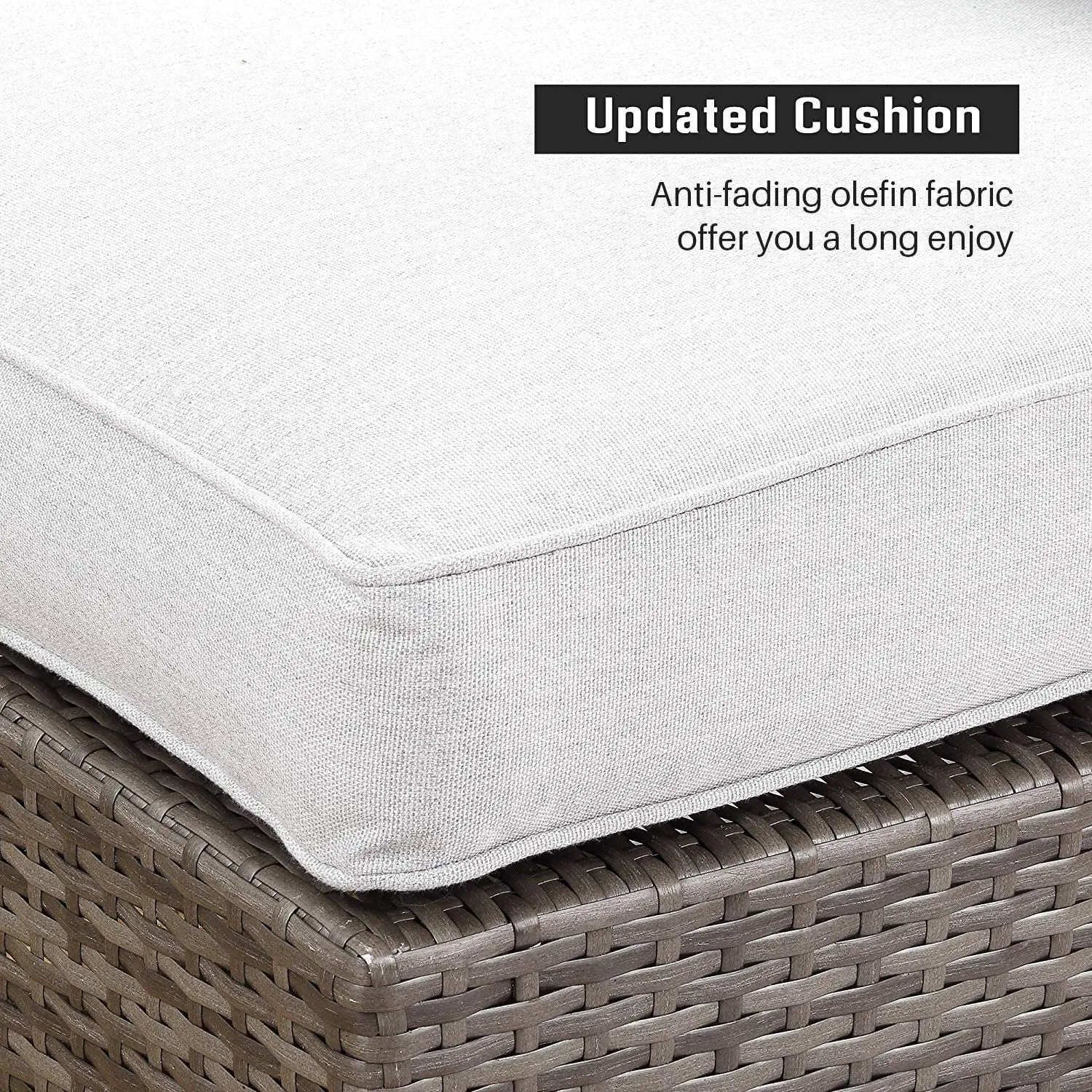 Большой размер патио садовый секционный комбинированный плетеный диван из ротанга для отдыха набор мебели для вечеринок