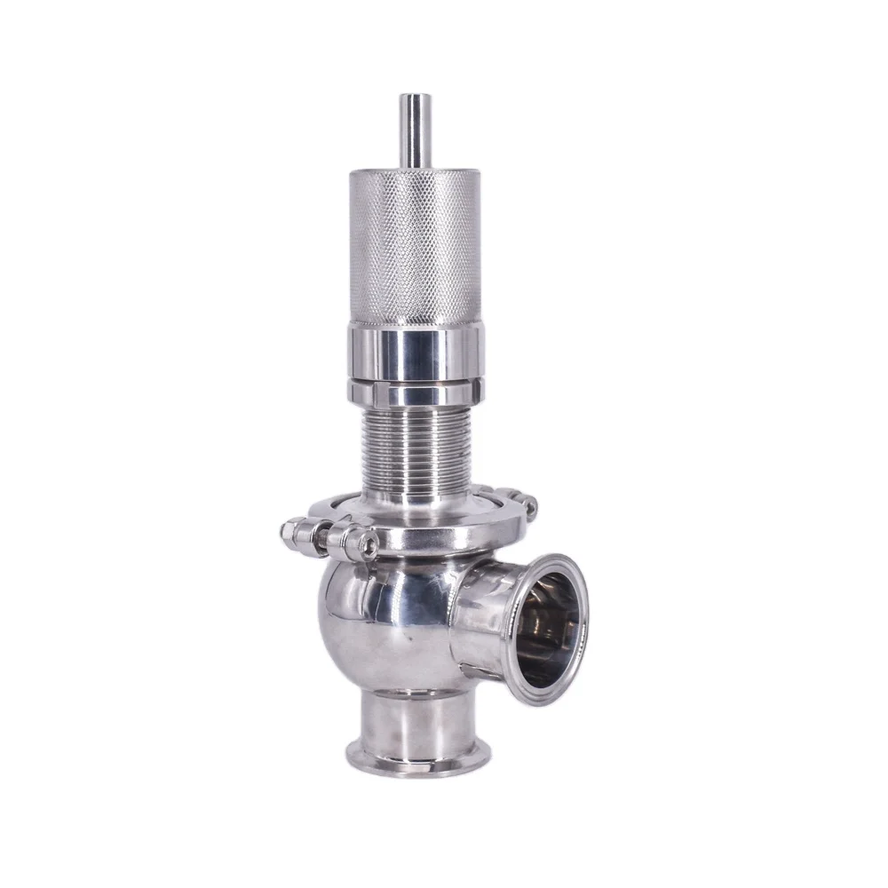 Sanitary Stainless Steel Pneumatic Clamped Safety Valve