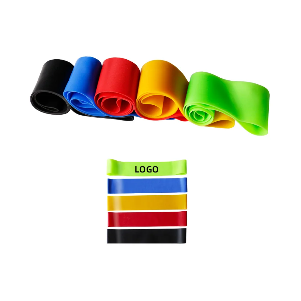Latex Ring Tension Ring Thick Resistance Band Female Exercise Artifact Outdoor Sports Portable Squat Yoga Resistance Ring