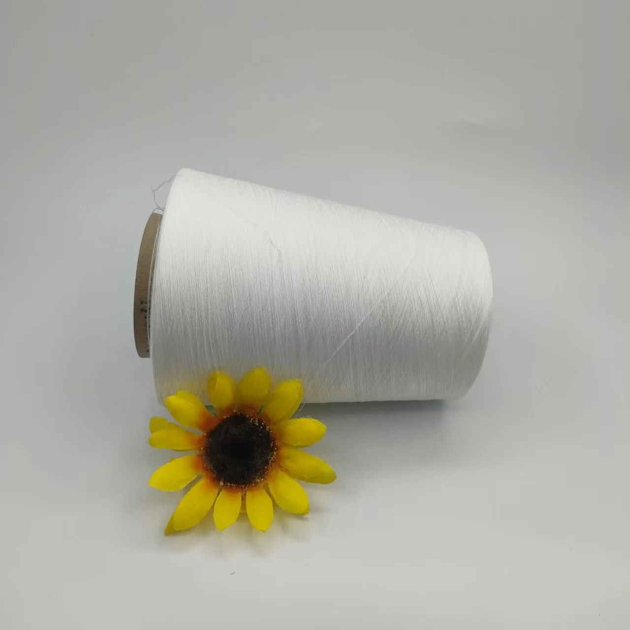 Soft hygroscopic High elasticity  100% PLA yarn For Knitting Weaving