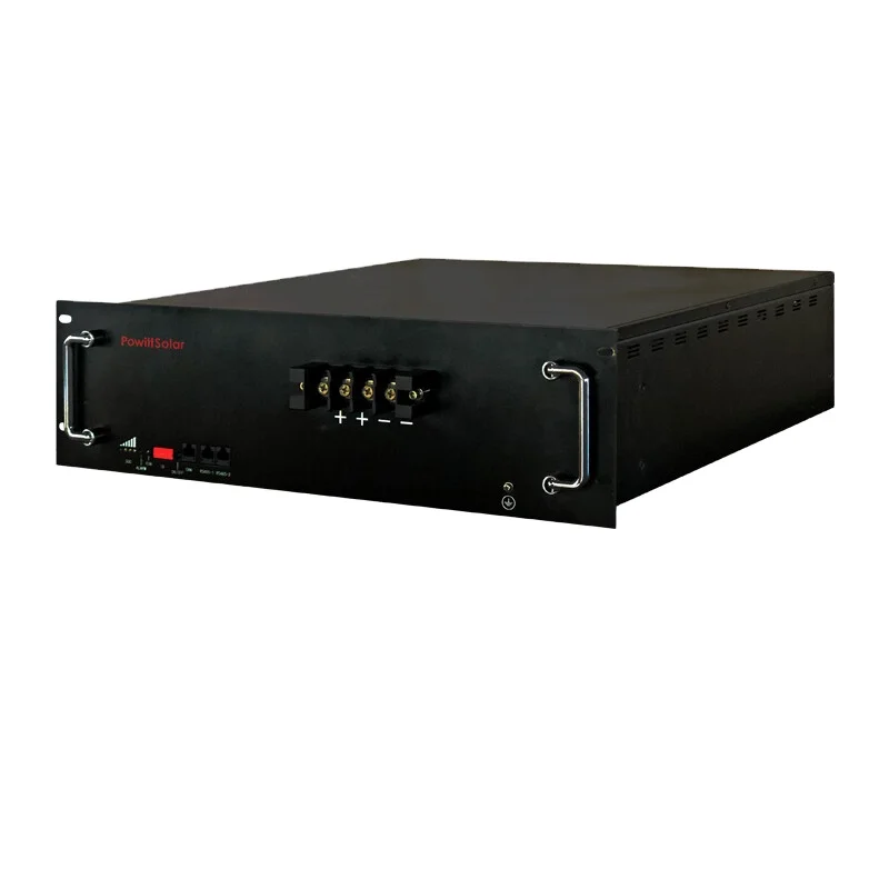 Литиевая батарея 51 2 v 200ah установленная на стойке Powitt